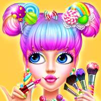 🍬👧Candy Girl Makeup - Dress up Game