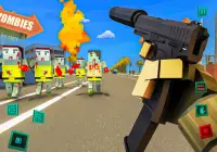 Zombie Pixel Warrior 3D- The Last Survivor Screen Shot 7