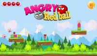 Angry Red Ball Screen Shot 2