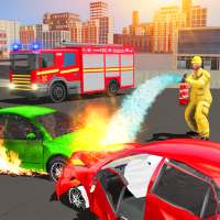 Firefighter Truck 911 Rescue: Emergency Driving