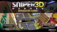 Sniper Heroes 3D Assassin Game Screen Shot 0
