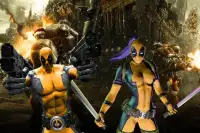 Superhero Virtual Family : Dead Fighting Pool 2018 Screen Shot 11