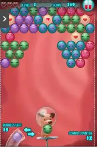 Bubble Shooter gioco - Top 10 riprese di bolle Screen Shot 7