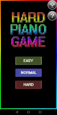 Hard Piano Game Screen Shot 0