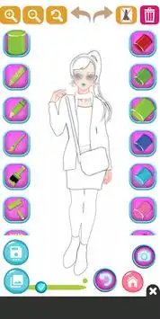 Stylish Fashion Dress Up Game Screen Shot 6