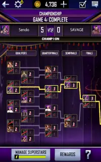 WWE SuperCard - Battle Cards Screen Shot 13