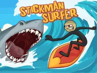 Stickman Surfer Screen Shot 5