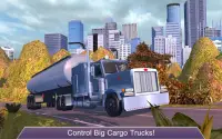 chauffeur de camion USA: Seattle collines Screen Shot 3