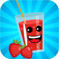 Happy Glass Strawberry Juice