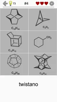 Idrocarburi: Le strutture e le formule chimiche Screen Shot 1