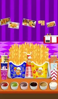Francés Fries Maker-un juego de cocina de comida r Screen Shot 10
