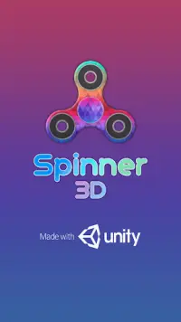 Spinner 3D fidget: Simulador Screen Shot 0