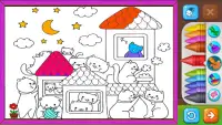 Idle Home Painting Game: House Coloring Pages Screen Shot 1