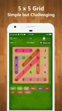 Word Search, Word Connect Game with Levels Offline Screen Shot 2