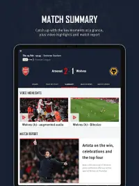 Arsenal Official App Screen Shot 10