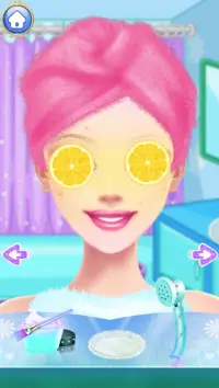 Ice Princess Sweet Doll Makeup and dressup game Screen Shot 1