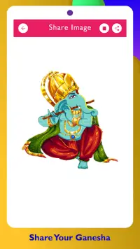 Lord Ganesha Paint, Ganesha Coloring Pictures Screen Shot 6
