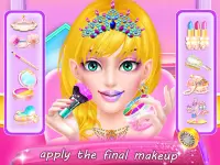 Księżniczka makijaż ślubny-salon gry dla dziewczyn Screen Shot 3