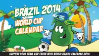 Brazil 2014 World Cup Calendar Screen Shot 0