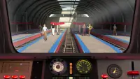 Euro Train Racing Game 2017- Multiplayer Screen Shot 1