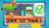 Crazy Chef: Top Burger Game Screen Shot 0