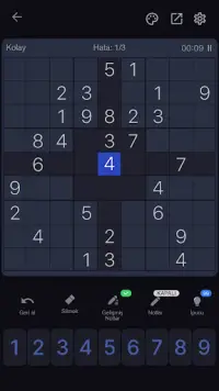 Sudoku Klasik Yapboz Oyunları Screen Shot 1