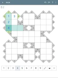 Kakuro - Classic Puzzle Game Screen Shot 16