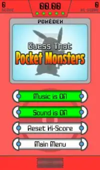 Guess That Pocket Monsters Screen Shot 2