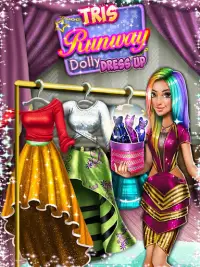 Dress up Game: Tris Runway Screen Shot 8