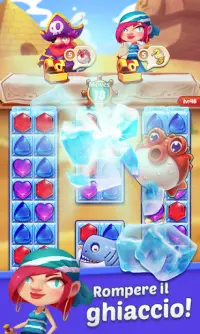 Gems Crush -Free Match 3 Jewels Game Screen Shot 1