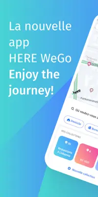 Cartes et navigation HERE WeGo Screen Shot 0