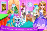 Castle Princess Palace Room Cleanup-Girls Games Screen Shot 0