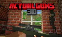 Actual Guns Mod for Minecraft PE Screen Shot 2