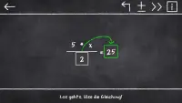x=1: Spielerisch Gleichungen lösen Screen Shot 0