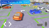Mobil Auto Parkplatz: vorrücken Fahren Schule Screen Shot 4