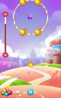 Jumpy Candy: Steig Auf Tap Jump Fruits Jumper Screen Shot 22