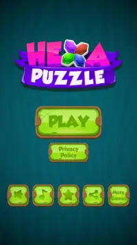 Hexa Puzzle - Best Hexagon Blocks Free Game! Screen Shot 0