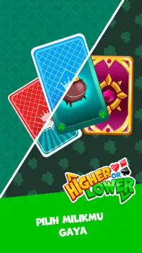 Higher or Lower Card Game Guess Casual Screen Shot 3