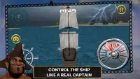 Survival Pirates Battleship 3D Screen Shot 2