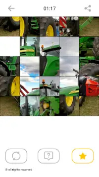 Traktor-Rätsel: intelligente Mosaikspiele Screen Shot 5