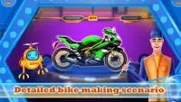 Fabbrica di motociclette Sim Screen Shot 5