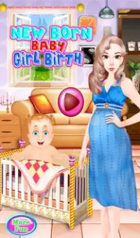 Newborn Geburt Baby-Spiele Screen Shot 0