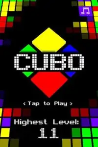 Cubo: simon says memory game Screen Shot 2