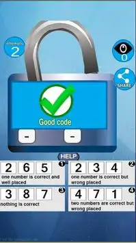 Crack the Code and Open the Lock - Puzzle Game Screen Shot 4