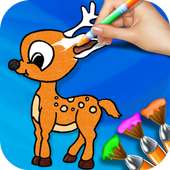 Animal Coloring - Finger Paint