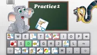 Clever Keyboard: ABC Learning Screen Shot 1