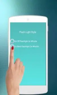 Whistle to Flash Torch Light Screen Shot 4