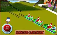 Christmas Santa Roller Coaster Adventure 3D Screen Shot 2