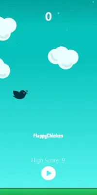Flappy Chicken Screen Shot 1