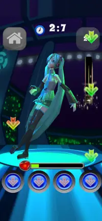 fnf miku mod dancing funkin Screen Shot 2